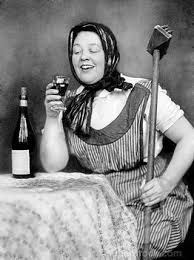 drinking and cleaning