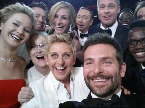 ellen selfie